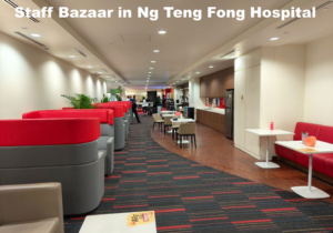 Staff Bazaar in Ng Teng Fong Hospital